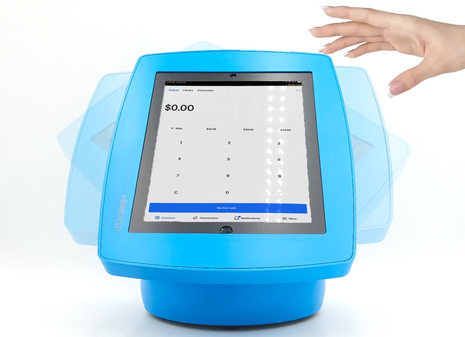 Armodilo Revolve iPad & Tablet kiosk 