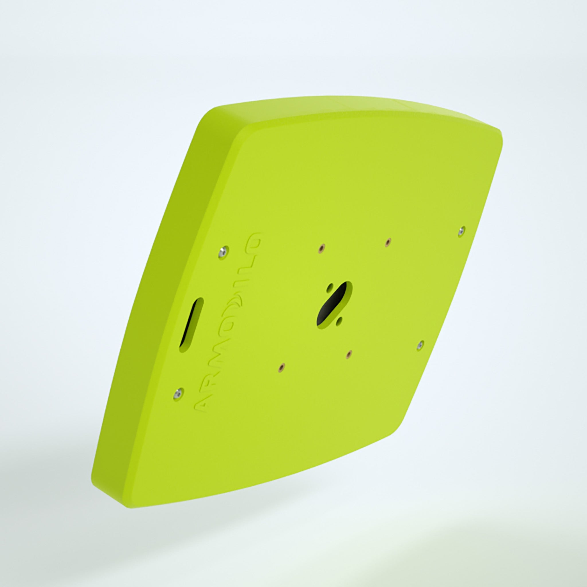 Lime green Armodilo Vesa tablet enclosure