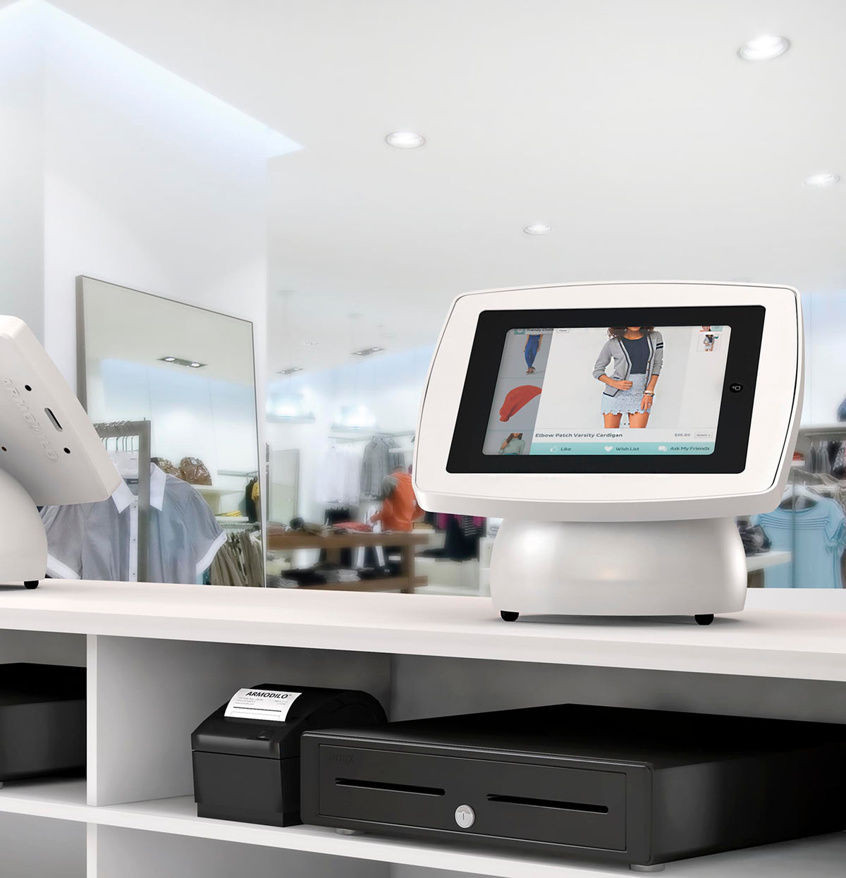 Sphere Desktop iPad & Tablet Kiosk | Versatile & Secure