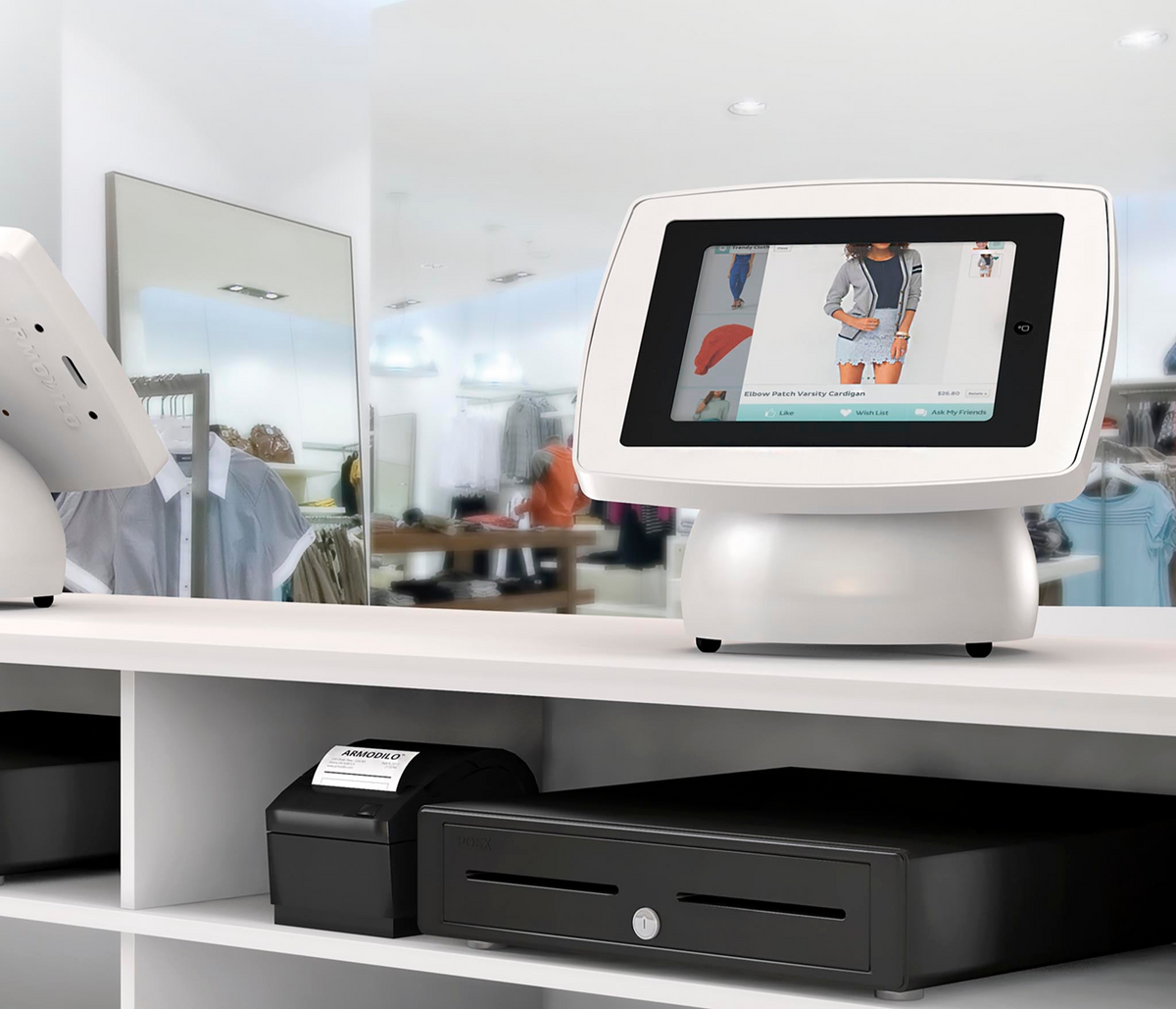 Retail Tablet Kiosks for POS & Customer Engagement|Armodilo