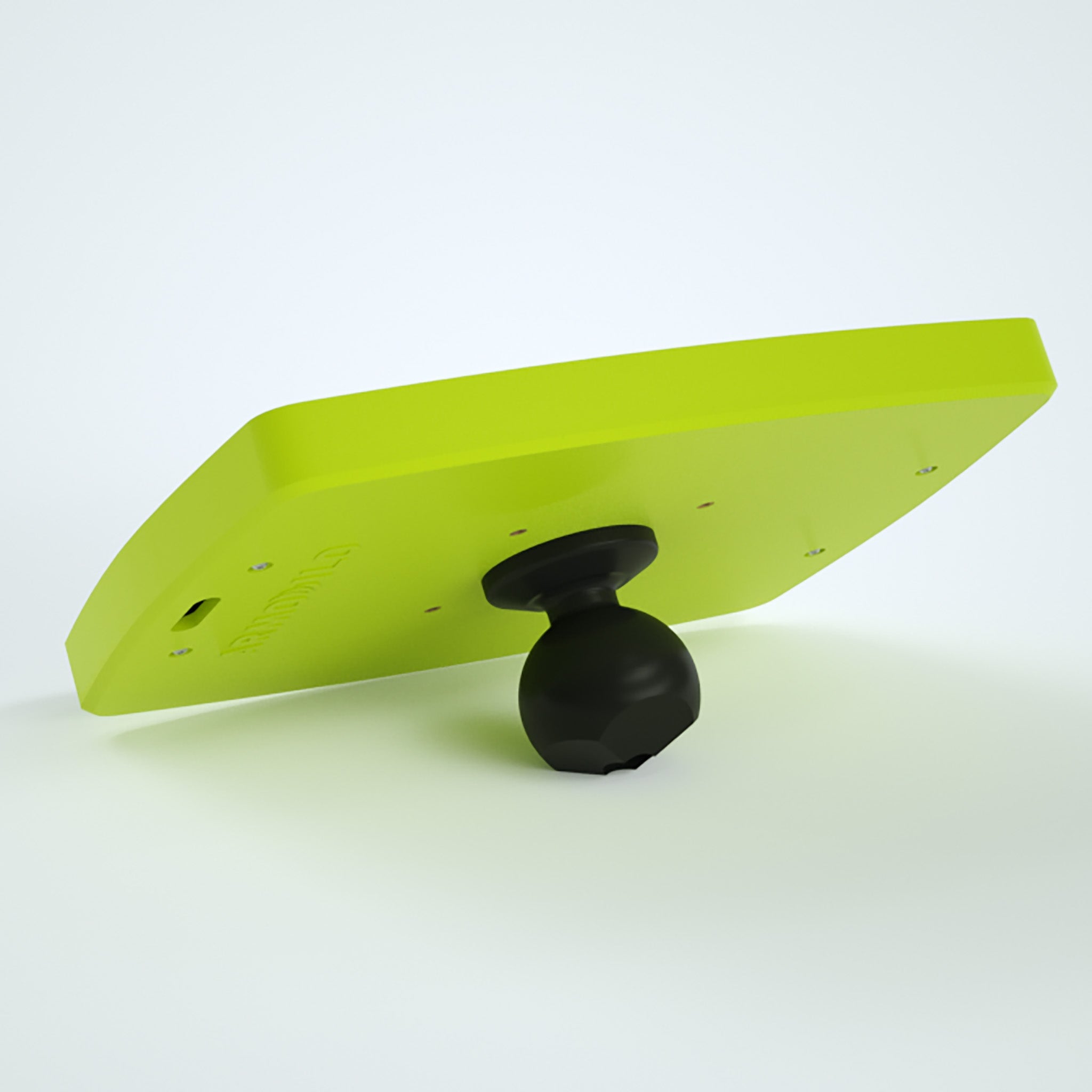 Spot Portable Tablet & iPad Enclosure in lime green